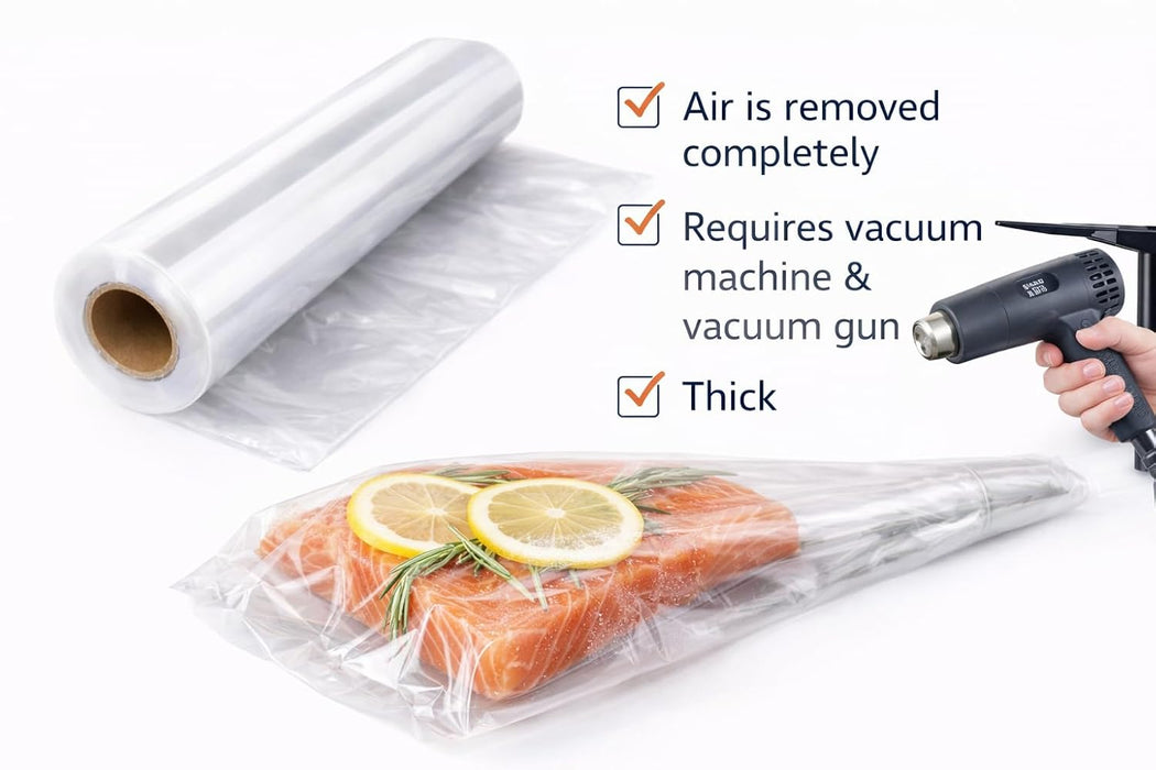 Gift Wrapping Vacuum Sheet Shrink Sheet Transparent Roll,Gift Cover, Packing Materials to wrap wedding Valentine gifts.