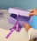 (26 x 21 x 11 cm) Multipurpose Decorative Folding Paper Cardboard/Rigid Box with satin ribbon,DIY Box for Gift Hamper,Valentine Gifting,Wedding gifing.