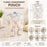 Daisy Print Frosted Plastic Gift Bag with Handle | Transparent Carry Bag for Gifts, Hampers & Return Favours