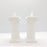 6 pcs Flameless and Smokeless Decorative Pillar Design Acrylic led Candle(Pack of 6)
