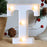 6 inch Marquee Alphabet Shaped Led Light for Home Decoration and Wall Lamp, White, 1 Piece