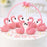 Mini Flamingo Figurines Miniature Multiuse as Decorations, Cake Topper, Toys, Showpieces, Table Topper, Gift Item