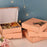 (8x 8 x 2 inch) Multipurpose Decorative Folding Paper Cardboard Box DIY Box for Gift Hamper,Wedding gifing.