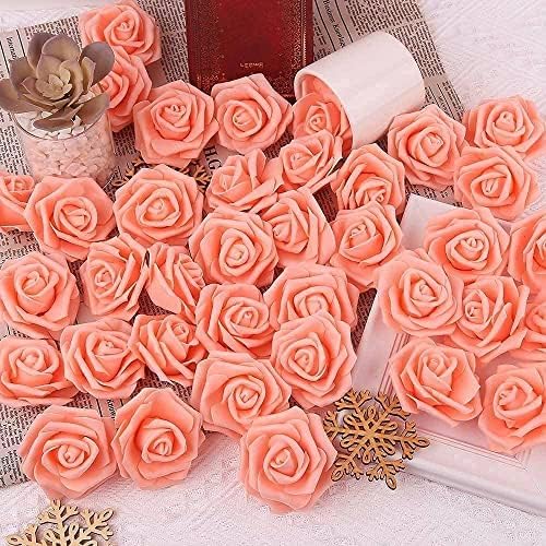 Artificial Floating Rose Flower Head Foam Big Fake Beach Water Flowers, Pooja Thali, Festival and Events, Home, Table, Badroom, Pooja room, Diwali decoration items and Diy Craft