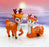 Deer Miniature Multiuse as Home-Garden Decorations, Cake Topper, Toys, Showpieces, Table Topper, Gift Item (4 Pieces)