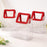 Square Handle Transparent Bag Goodie Bags With Handle Gift bag, hamper bag, Carry Bags, shopping gift bag for Gifting, Presents, Packing, Return Gifts, Birthday, Events(Small)(18 x 9 x 20 cm)