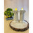 6 pcs Flameless and Smokeless Decorative Pillar Design Acrylic led Candle(Pack of 6)