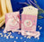blue pink Decorative Paper Folding with Ribbon Storage Box for Return Gift, Birthday, Gift Boxes with Ribbon, Perfect for Packing Chocolate, Gifting