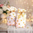 Polka Dot Gift Pouches with Satin Ribbon – White & Silver/Gold Dots