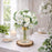 Artificial Peony Rose Flower Bunch for - Home, Office, Bedroom, Balcony,Table Display, Living Room Decoration and Craft Corner- (Without Vase)
