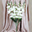 Butterfly Orchid Flower Sticks Artificial Flower Bunch for Gifting, Home Decor, Bedroom, Garden, Balcony,Table Top, Office Corner Decoration and Craft(Pack of 5)