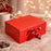 (26 x 21 x 11 cm) Multipurpose Decorative Folding Paper Cardboard/Rigid Box with satin ribbon,DIY Box for Gift Hamper,Valentine Gifting,Wedding gifing.