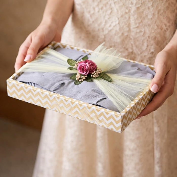 Ready-to-Use Net Band for Wedding Trousseau Packing, Crafting,Wrapping, Decoration, and DIY Projects