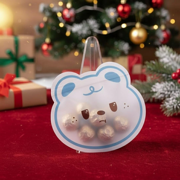 Cute Animal Design Ziplock  Pouches  For Gifting, Return Gifts, Birthday, Baby Shower, Party Pouches | Chocolate & Dry Fruit Packing