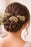 Artificial Golden Pollen Flowers for Tiara Making and Jewelry Making (12 Bunch in 1 Pack)(Golden)