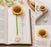 2 Pcs Artificial Sunflower Crochet Hanging Ornament for Home Decor | Handmade Sunflower Car Mirror Hanging Accessory | Crochet Flower Car Dashboard Decoration | Home, Window, Door