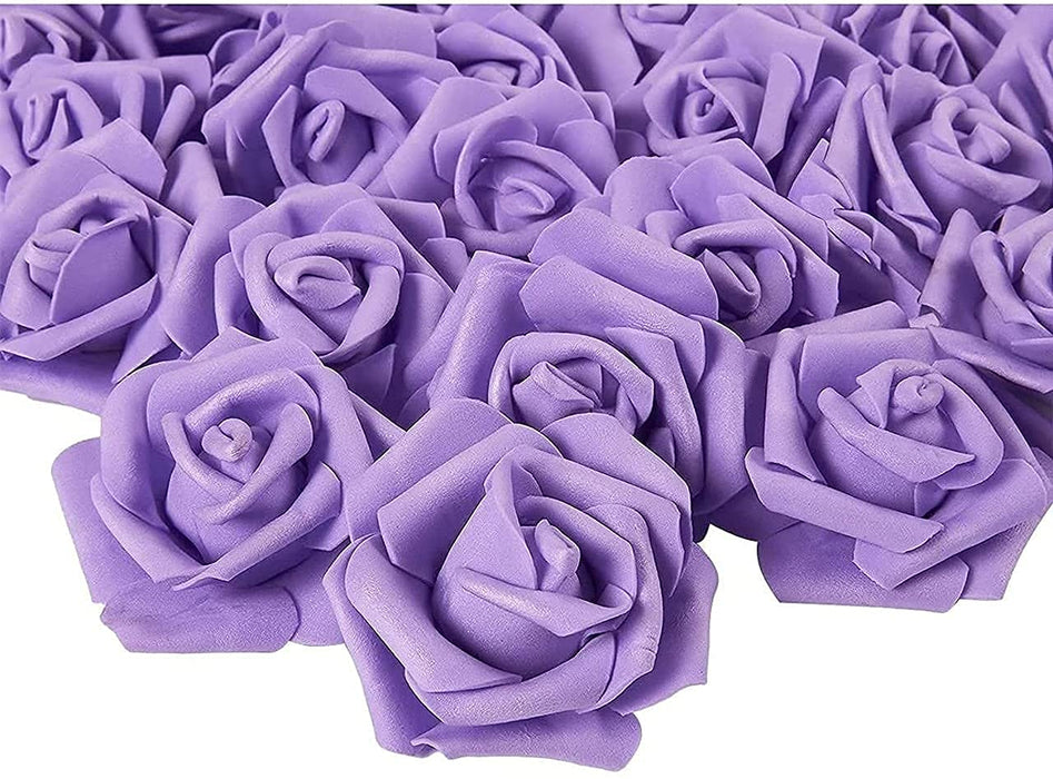 Artificial Floating Rose Flower Head Foam Big Fake Beach Water Flowers, Pooja Thali, Festival and Events, Home, Table, Badroom, Pooja room, Diwali decoration items and Diy Craft