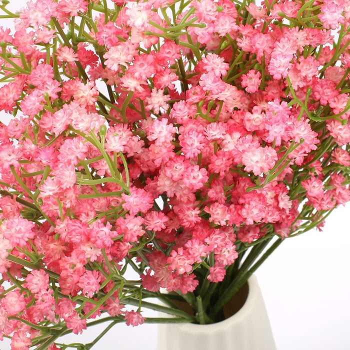 Artificial Baby’s Breath Gypsy Flowers | Gypsophila Bouquet for Home Decor, Bedroom, Balcony, Garden, Birthday Surprise & Wedding Décoration (28.5 cm)