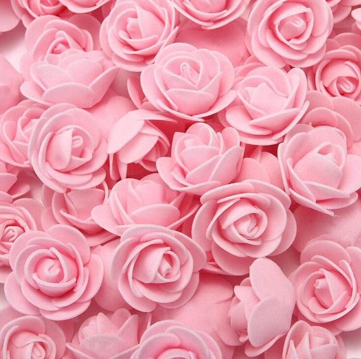 Artificial Eva Foam Rose Flowers Water Floating Flowers, Pooja Thali, Festival and Events, Home, Table, Bedroom, Pooja Room, Diwali Decoration Items and DIY Craft