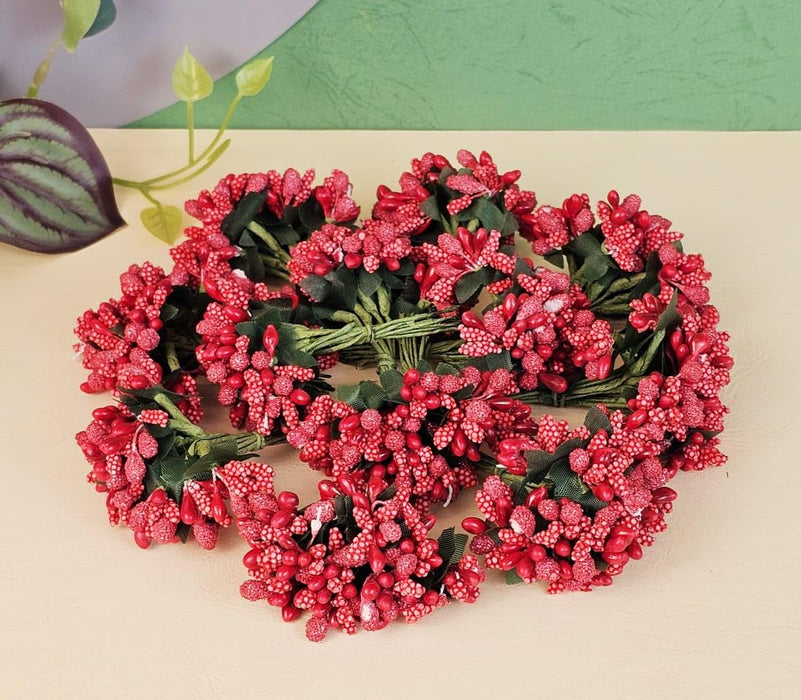 Artificial Pollen Flowers for Tiara Making and Jewelry Making