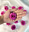 Artificial Eden Rose Flowers Head for Home Decoration and Craft (4 cm)