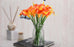 Artificial Flower Rubber Lily Sticks for Bouquet Wedding Decoration, DIY Artificial Garland Supplies Lilly Flower Sticks.