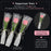Artificial Twister (Pipe Cleaner ) Tulip Flower Bouquet | Single Wrapped Tulip Gift Set with Transparent Packing | Ready-to-Gift Flower for Valentine, Wedding & Return Gifts
