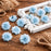 Artificial Eden Rose Flowers Head for Home Decoration and Craft (4 cm)