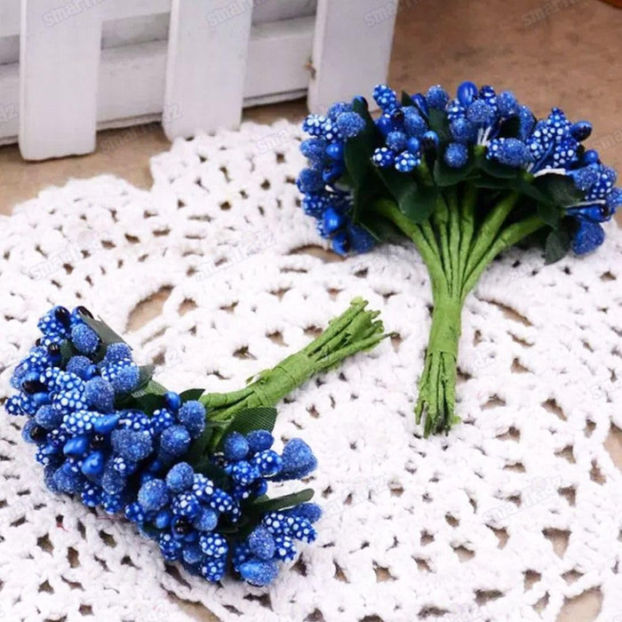 Artificial Pollen Flowers for Tiara Making and Jewelry Making