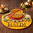 Handcrafted Haldi Platter Holder Tray -Ideal for Haldi Ceremony, Decorative Plates for Groom-Bride, Marriage Functions.