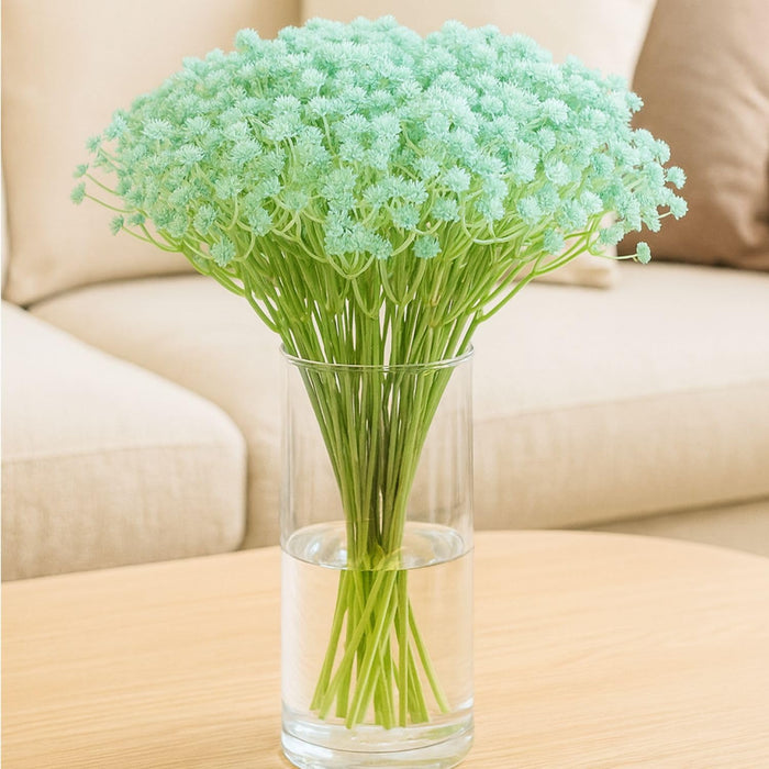Artificial Baby’s Breath Gypsy Flowers | Gypsophila Bouquet for Home Decor, Bedroom, Balcony, Garden, Birthday Surprise & Wedding Décoration (28.5 cm)