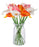 Artificial Flower Rubber Lily Sticks for Bouquet Wedding Decoration, DIY Artificial Garland Supplies Lilly Flower Sticks.