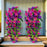 Artificial Hanging Flowers for Home Decor, Pink Flower Vine Garland for Wall, Door, Balcony, Garden, Wedding, Party, Mandap, Room, Office & Festival Decoration
