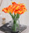 Artificial Flower Rubber Lily Sticks for Bouquet Wedding Decoration, DIY Artificial Garland Supplies Lilly Flower Sticks.