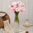 (7 head flower stick )Artificial Dahlia Fake Flowers for Home,Artificial Chrysanthemum Ball Flowers, Bedroom, Living Room, Decorative Items Office Table, Gifts (Without Vase Pot)