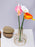 Artificial Flower Rubber Lily Sticks for Bouquet Wedding Decoration, DIY Artificial Garland Supplies Lilly Flower Sticks.