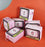 12 PCS Tv shape Gift Boxes With Handle Gift Paper Boxes, Gift for Birthday Gifting, Gifts, Birthday, Party, Season's Greetings, Gift For Boy & Girl (Pink)