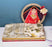 Traditional Handcrafted Platter, Ritual Decoration, and Cultural Accessories For Indian Wedding Rituals Green Colour, Shaadi Decor, Ring Ceremony, Engagement, Mendi, Wedding, Decorative Plates For Brides Maid, Marriage Functions(Do It By Yourself)