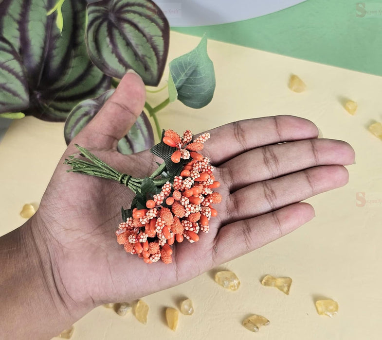 Artificial Pollen Flowers for Tiara Making and Jewelry Making