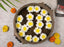 Artificial Big Fake Foam Hawaii Beach Water Floating Flowers for Decoration, Pooja Thali. Festival & Events, Home, Table, Bedroom, Pooja Room, DIY Craft (White)