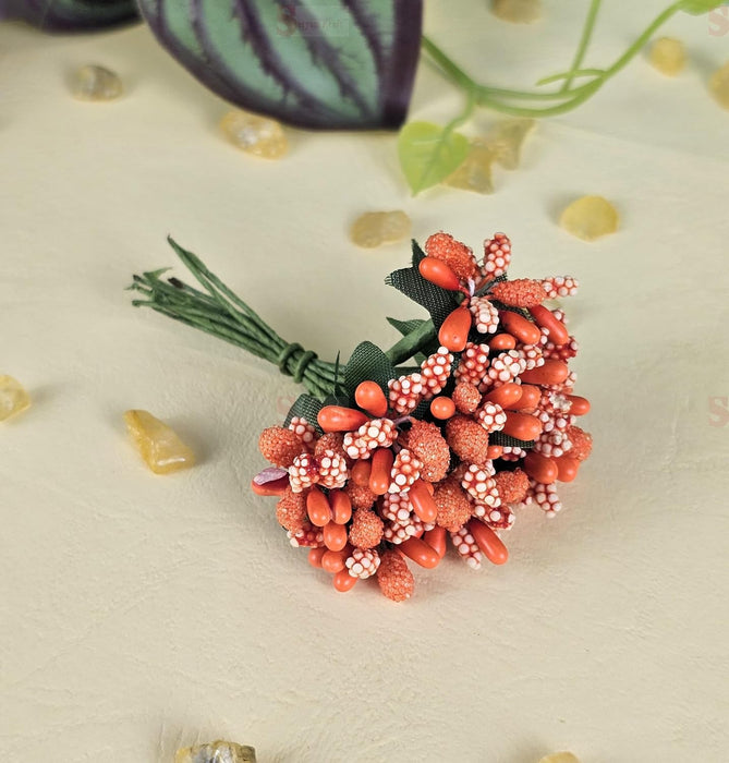 Artificial Pollen Flowers for Tiara Making and Jewelry Making