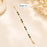 1 Pcs Elegant Gold Pearl Layered Bracelet Rakhi for Women | Adjustable Lumba Rakhi Bhabhi Rakhi Bracelet