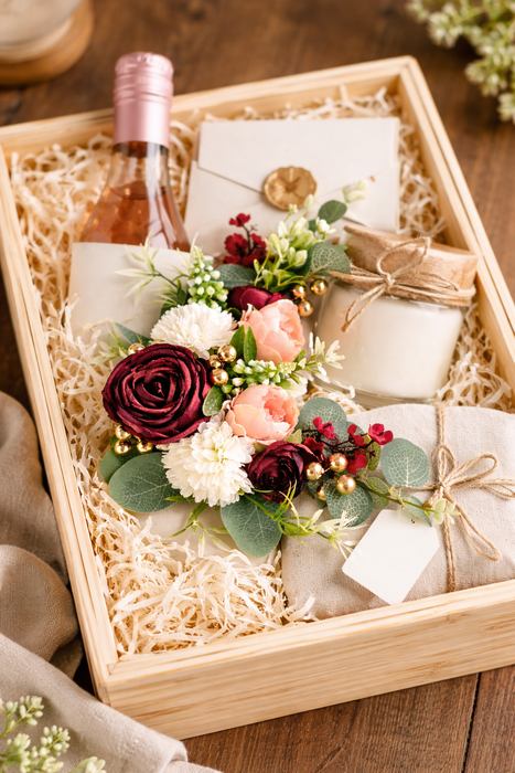 Artifical Flower stylish Brooches Ready to use flower bunch for any occation, Ganpati decor, Toran decoration stylish brooches.