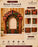 3D Look Ganpati Backdrop MDF | 3 Royal Designs – Elephant, Peacock & Palace | Decorative Backdrop for Ganpati Decoration, Mandap, Pooja & Home Temple  Description