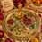 Elegant Plastic Pooja Thali Set with Decorative Kumkum Dabbi | 19 x 19 cm Raksha Bandhan Aarti Thali | Traditional Puja Thali for Rakhi, Ganesh Pooja, Diwali & Daily Worship