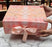 2 Pcs (26 x 21 x 11 cm) Multipurpose Decorative Folding Paper Cardboard/Rigid Box with satin ribbon,DIY Box for Gift Hamper,Valentine Gifting,Wedding gifing.