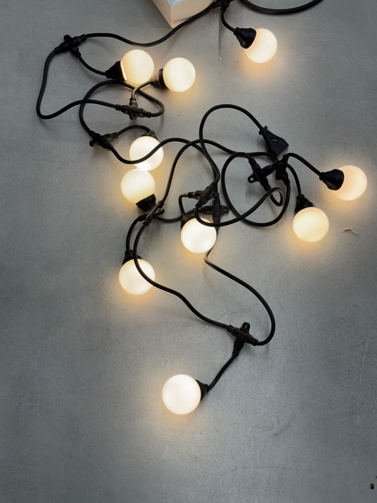 10 Bulb Series Light | 10 Ft Long Extendable String Light | 100% Coppe ...