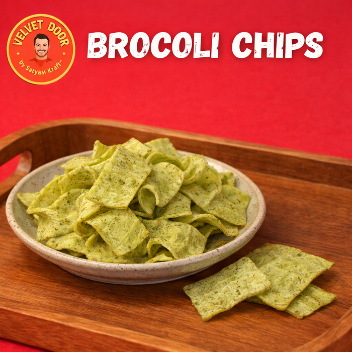 velvet door broccoli chips