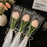 Artificial Twister (Pipe Cleaner ) Tulip Flower Bouquet | Single Wrapped Tulip Gift Set with Transparent Packing | Ready-to-Gift Flower for Valentine, Wedding & Return Gifts