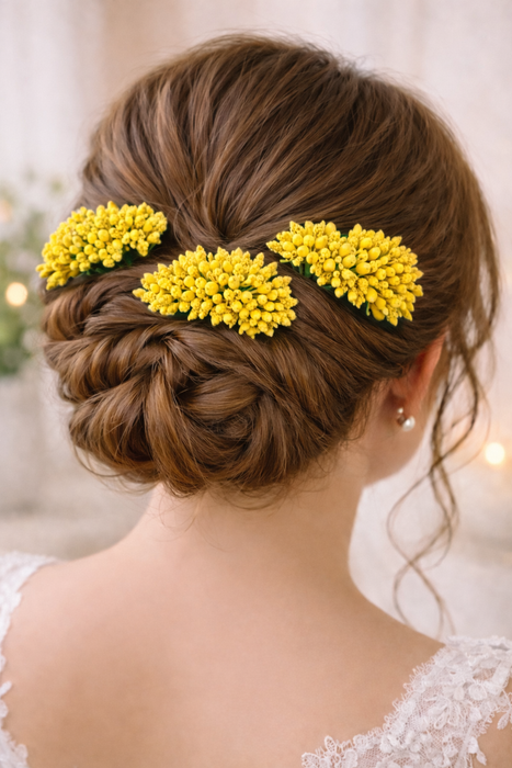 Artificial Pollen Flowers for Tiara Making and Jewelry Making